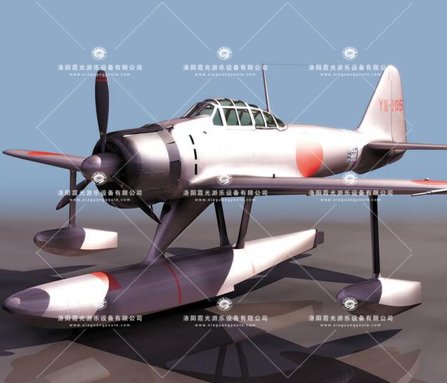 洛江3D模型飞机_